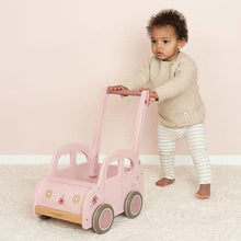 Afbeelding in Gallery-weergave laden, Little Dutch houtel loopwagen auto roze - LD7128
