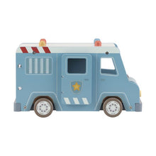 Afbeelding in Gallery-weergave laden, Little Dutch houten politiewagen - LD2541
