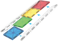 Afbeelding in Gallery-weergave laden, MAGNA-TILES® - 251033RR - Rail Racers 33-Piece Set
