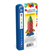 Afbeelding in Gallery-weergave laden, MAGNA-TILES® 244026BO - Micro Mags Travel Set 26 Piece
