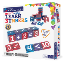Afbeelding in Gallery-weergave laden, MAGNA-TILES® 254055LN Micromags - Learn Numbers 56 stuks
