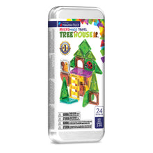 Afbeelding in Gallery-weergave laden, MAGNA-TILES® 264024TH - Micro MAGS Travel Set - 24 pieces - Treehouse
