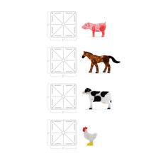 Afbeelding in Gallery-weergave laden, MAGNA-TILES® Farm Animals 25 piece - 22125
