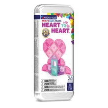 Afbeelding in Gallery-weergave laden, MAGNA - TILES® microMAGS Heart to Heart 26 Piece Travel Set
