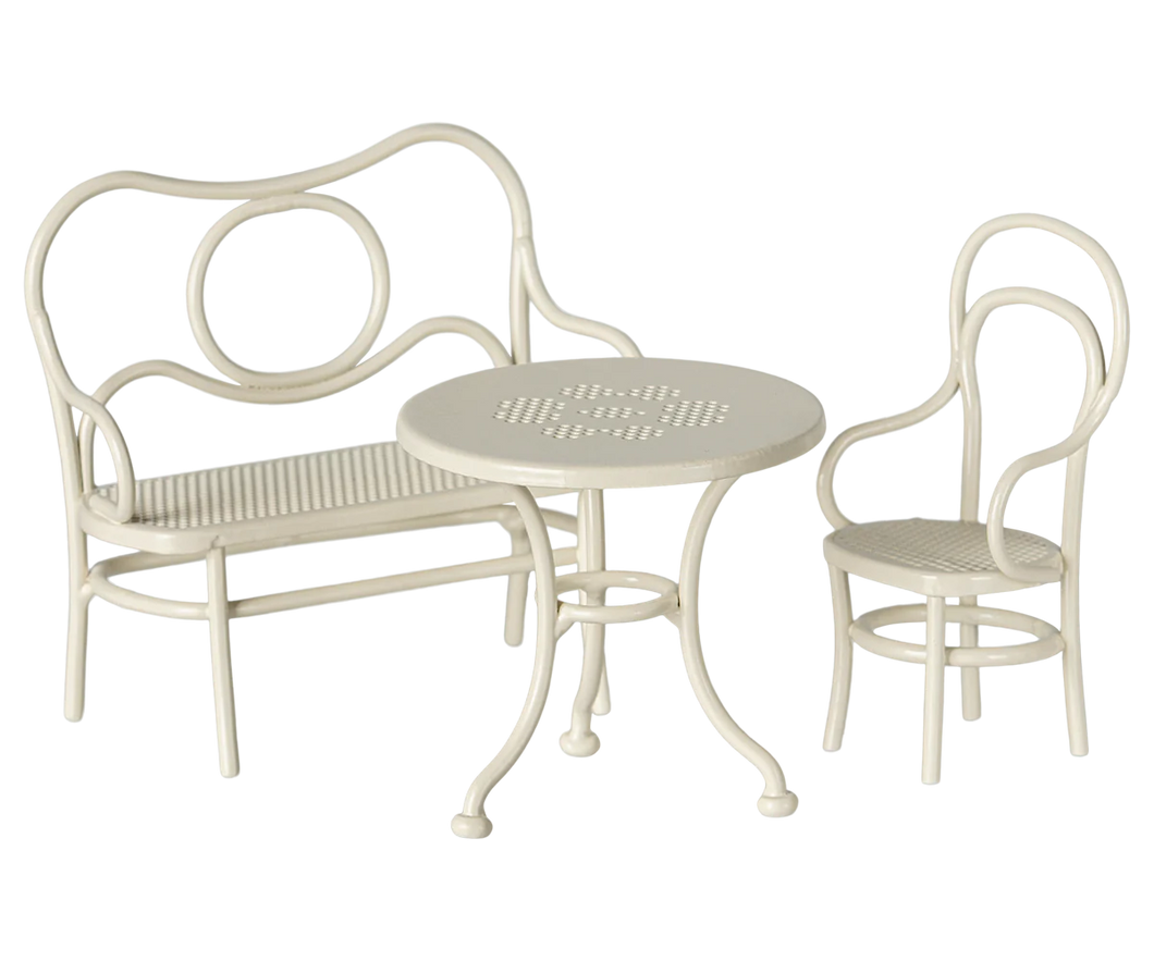 Maileg Café set Muis Off white 11-5106-00