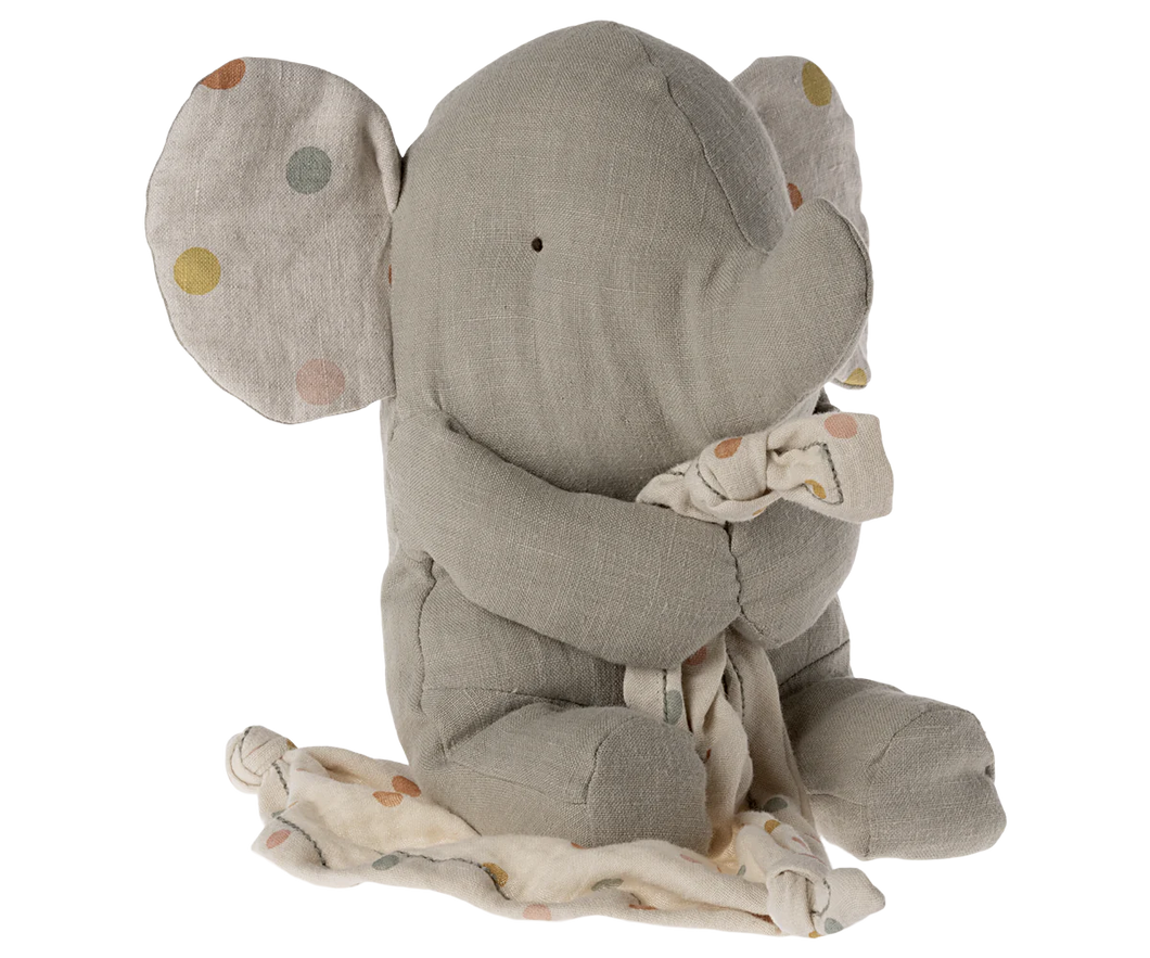 Maileg Lullaby friends muziekdoosje Olifant Iron-Grey 24 cm 16-4971-00