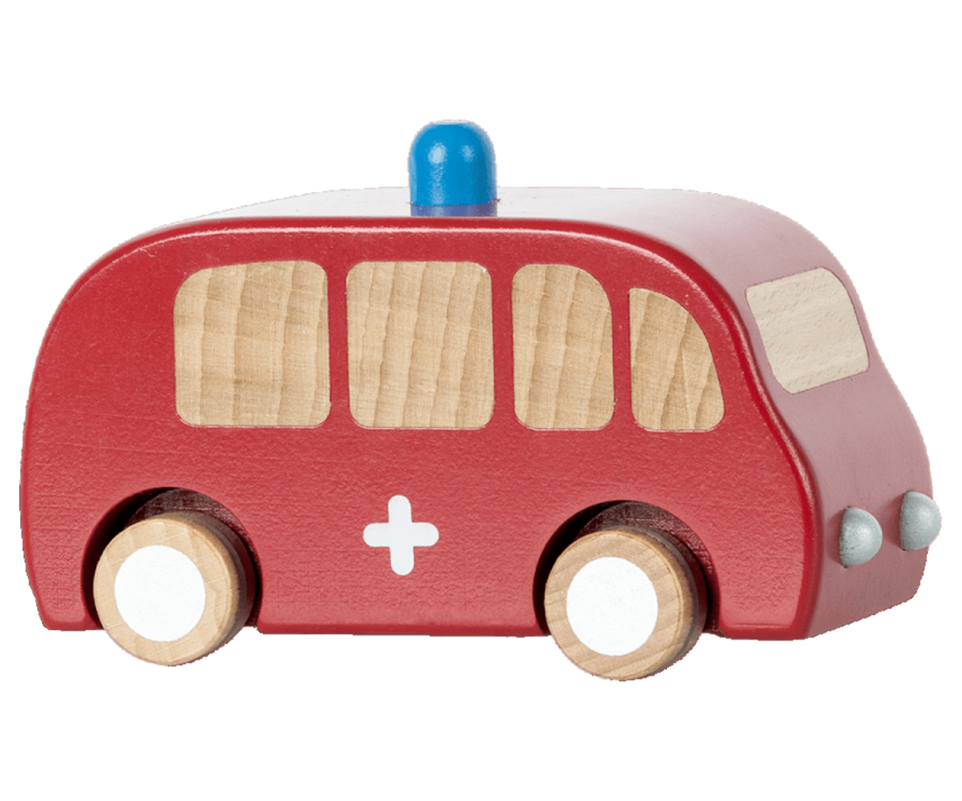 Maileg houten brandweerwagen 12-1003-00