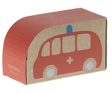 Afbeelding in Gallery-weergave laden, Maileg houten brandweerwagen 12-1003-00
