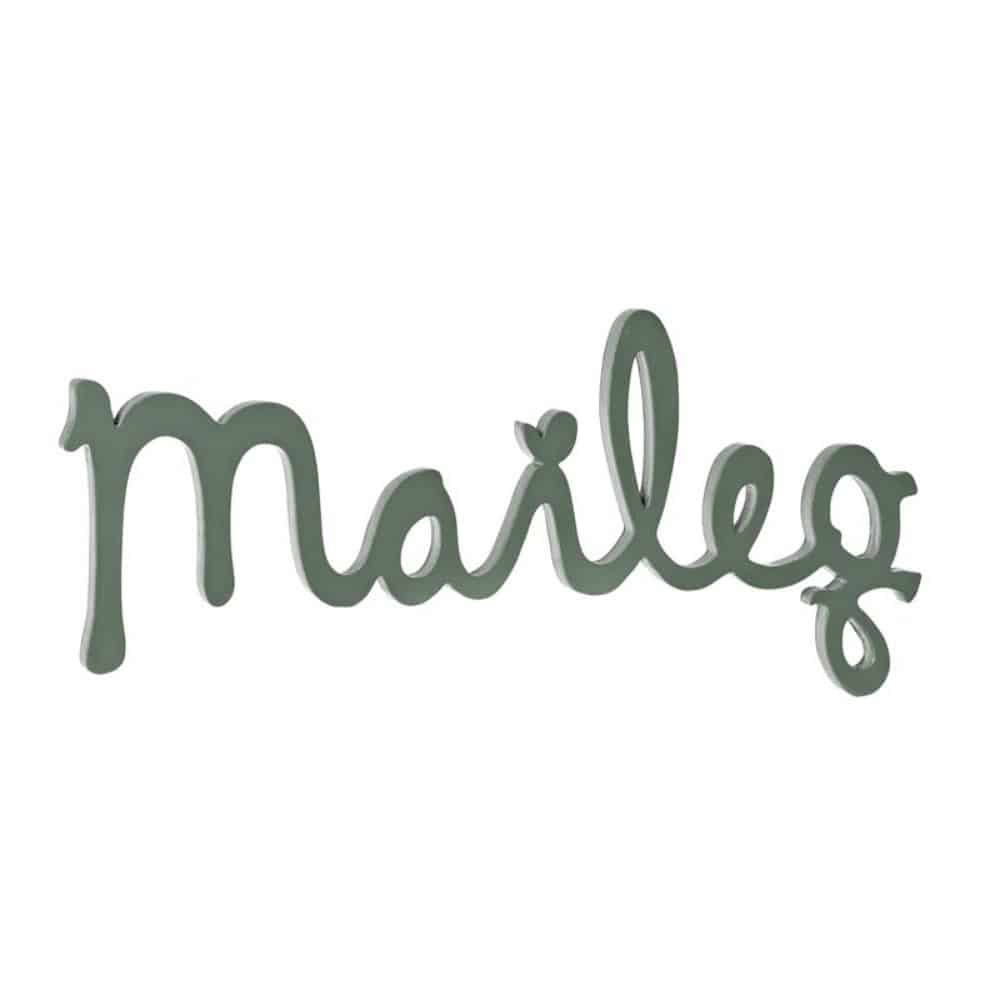 Maileg houten logo mint 30-4003-01