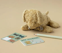 Afbeelding in Gallery-weergave laden, Maileg huisdieren draagtas (voor knuffel) Dusty blue 16-6915-01
