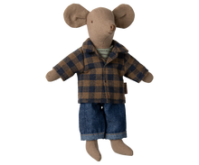 Afbeelding in Gallery-weergave laden, Maileg papa muis lichtbruin 17-5303-00
