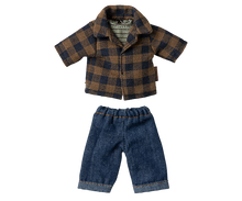 Afbeelding in Gallery-weergave laden, Maileg papa muis lichtbruin 17-5303-00
