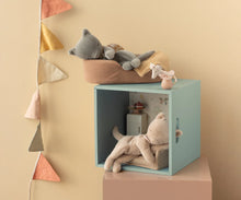 Afbeelding in Gallery-weergave laden, Maileg pluche slapend katje, klein - Crème perzik 16-6995-00
