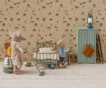 Afbeelding in Gallery-weergave laden, Maileg vintage single bed Muis Mint 11-5139-00
