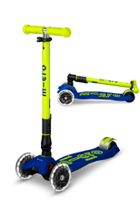 Afbeelding in Gallery-weergave laden, Micro Step - Micro Maxi Micro inklapbaar LED blauw geel Neon

