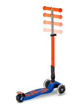 Afbeelding in Gallery-weergave laden, Micro Step - Micro Maxi Micro inklapbaar LED blauw oranje Neon
