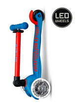 Afbeelding in Gallery-weergave laden, Micro Step - Micro Mini Micro inklapbaar LED blauw/rood
