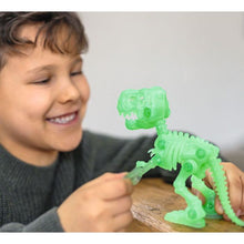 Afbeelding in Gallery-weergave laden, Moses Dino puzzel T-rex skelet glow in the dark
