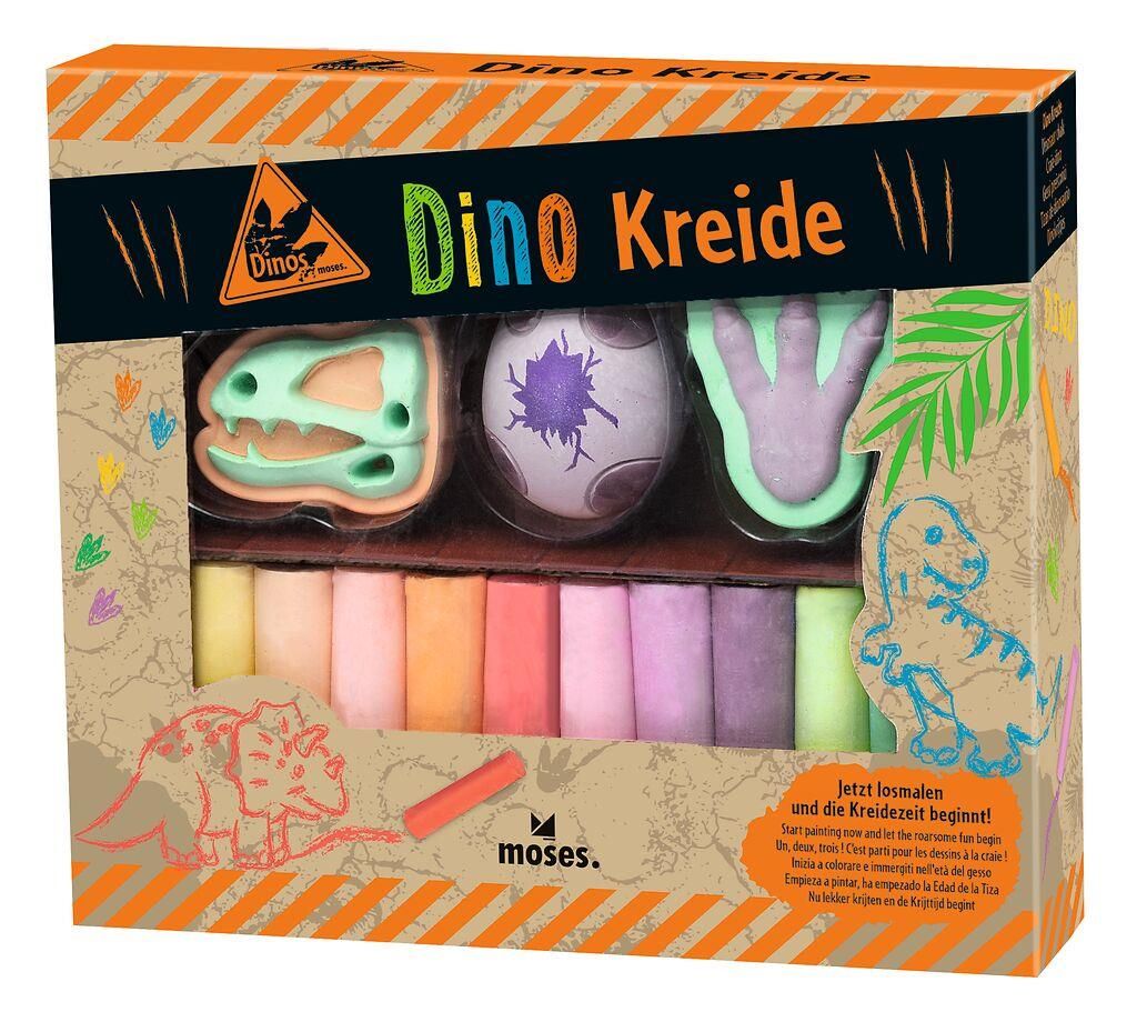Moses Dino stoepkrijt set 27 delig