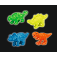 Afbeelding in Gallery-weergave laden, Moses Dino uithakei glow in the dark dino 4 assorti
