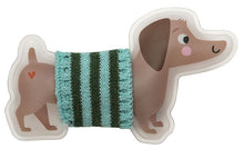 Afbeelding in Gallery-weergave laden, Moses Kerst handwarmer teckel - Groen
