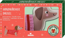 Afbeelding in Gallery-weergave laden, Moses Kerst handwarmer teckel - Rood
