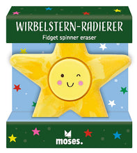 Afbeelding in Gallery-weergave laden, Moses Kerst spinner gum ster - Whirl Star geel
