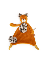 Afbeelding in Gallery-weergave laden, Moulin Roty - la foret de Mawa knuffeldoekje luipaard Taïgo - 688016
