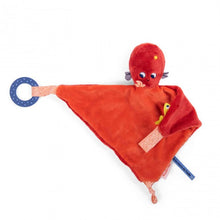 Afbeelding in Gallery-weergave laden, Moulin Roty de avonturen van Paulie - Baby knuffeldoek Paulie de octopus
