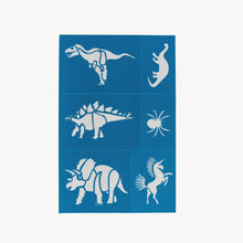 Afbeelding in Gallery-weergave laden, Oh Flossy Reusable Adhesive Face Paint &amp; Makeup Stencils - 6 stencils
