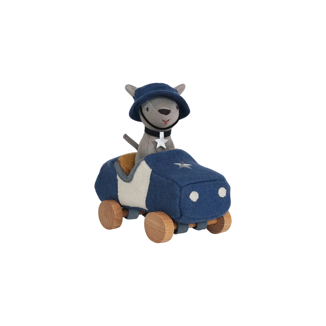 Olli Ella Holdie Dog-Go - Officer -  Blue