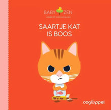 Afbeelding in Gallery-weergave laden, Oogappel boek - Saartje Kat is boos (kartonboek). 1+
