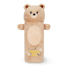 Afbeelding in Gallery-weergave laden, Legami Teddy Bear "Dream Big" Soft Plush Pencil Case - Super Soft! - zachte pennenzak Beer Super Soft!
