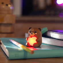 Afbeelding in Gallery-weergave laden, Legami Valentijn - Light-up puntenslijper met opvangbankje Teddy Bear - Sharpening is Magic
