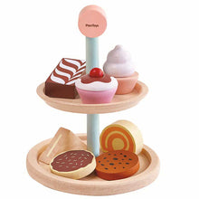 Afbeelding in Gallery-weergave laden, PlanToys houten High Tea Patisserie set - 3489
