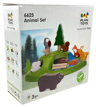 Afbeelding in Gallery-weergave laden, PlanToys houten Dieren set - 6625
