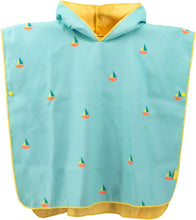 Afbeelding in Gallery-weergave laden, Quut Beach Poncho - Banana Blue boats
