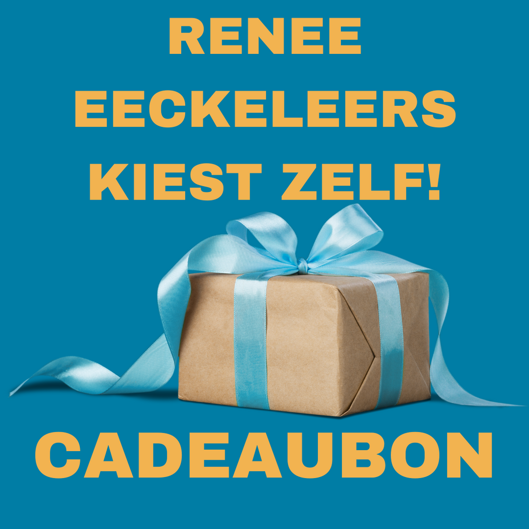 Renée Eeckeleers 🩷 Japsnoet Cadeaubon - bedrag naar eigen keuze