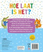 Afbeelding in Gallery-weergave laden, Rebo educatief boek - Hoe laat is het? 3+
