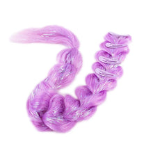 Afbeelding in Gallery-weergave laden, Great Pretenders - Kpop vlecht - Rock Star Hair Braid Purple
