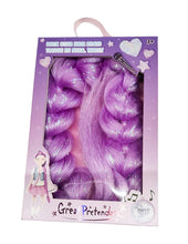Afbeelding in Gallery-weergave laden, Great Pretenders - Kpop vlecht - Rock Star Hair Braid Purple
