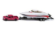 Afbeelding in Gallery-weergave laden, SIKU 2568 - Ford F150 met motorboot
