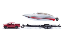 Afbeelding in Gallery-weergave laden, SIKU 2568 - Ford F150 met motorboot
