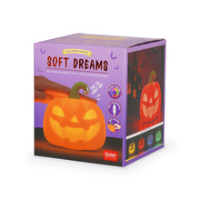 Afbeelding in Gallery-weergave laden, Legami Halloween - Rechargeable LED Light in Silicone - Soft Dreams Pumpkin
