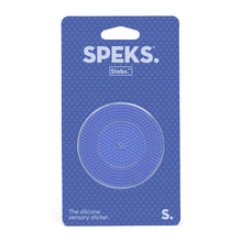Afbeelding in Gallery-weergave laden, SPEKS Slabs - siliconen sensorische sticker - STATIC BLUE
