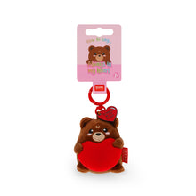 Afbeelding in Gallery-weergave laden, Legami Valentijn - Teddy Bear pluche sleutelhanger - Tiny Super Soft!
