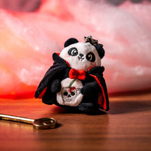 Afbeelding in Gallery-weergave laden, Legami Halloween - Panda Plush Key Ring "Bam-Boo!" - Tiny Super Soft!

