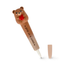 Afbeelding in Gallery-weergave laden, Legami Valentijn - Always In My Heart Teddy Bear Squishy Gel Pen - Squeezies
