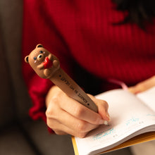 Afbeelding in Gallery-weergave laden, Legami Valentijn - Always In My Heart Teddy Bear Squishy Gel Pen - Squeezies
