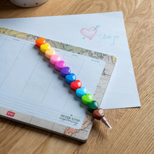 Afbeelding in Gallery-weergave laden, Legami Valentijn - 12 Stackable Crayons - Dream in Colour
